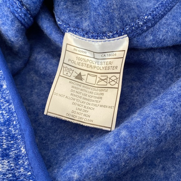 NWT Antigua 2020 Stanley Cup Champs Tampa Bay Lightning Pullover Large Fleece - Picture 9 of 15